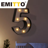LED Metal Number Lights Free Standing-1910112226652590087