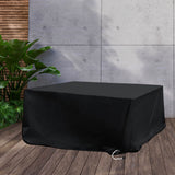 Marlow Outdoor Furniture Cover Garden Black 180CM-1910112914031906823