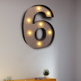 LED Metal Number Lights Free Standing-1937319792201568262