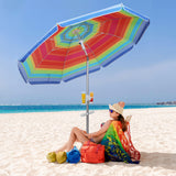 Mountview 2M Outdoor Beach Umbrellas Sand Colorful-1937319806403481607