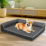 Pawz Orthopedic Dog Bed L Grey-1937319801030578183