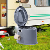 6L Camping Toilet Outdoor Portable Potty-1910113131728867335