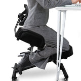 Levede Kneeling Chair Office Ergonomic Black-1910113320153780230