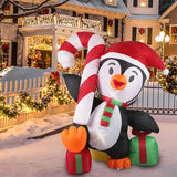 Santaco Inflatable Christmas Decor Happy-1910113135461797895