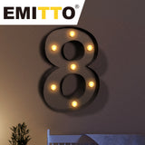 LED Metal Number Lights Free Standing-1937319792369340423