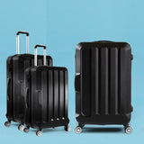 Slimbridge 20"24"28" 3PC Luggage Sets Black-1910112828635877383