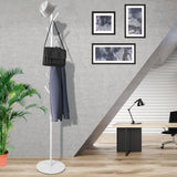 Levede Coat Rack Hat Clothes Stand Hanger White-1910113319474302982