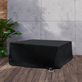 Marlow Outdoor Furniture Cover Garden Black 20cm Extension-1910112914329702407