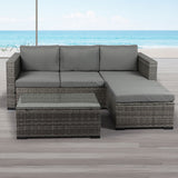 Levede 5pcs Outdoor Sofa Set Patio Furniture-1910112916443631623