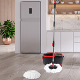 Cleanflo Spin Mop Bucket Set 360? Degree Black-1910113075697160199
