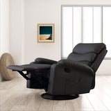 Levede Massage Chair Recliner 360 Swivel Black-1910112921472602119