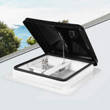 Manan Caravan Roof Vent 12V Fan RV Black-1910113254294818823