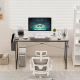 Levede Computer Desk Study Table Storage 80cm-1937319786220490759