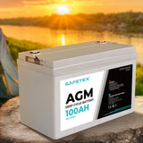 12V 100Ah AGM Battery Outdoor Rv Marine-1910113182677078023