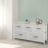 Levede Storage Cabinet Tower Chest Beige-1910113285265559558