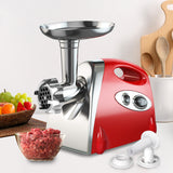 800W Electric Meat Grinder Mincer Sausage Red-1820268727233548294
