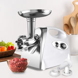 800W Electric Meat Grinder Mincer Sausage White-1820268727514566662