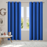 2x Blockout Curtains Panels 3 Layers Blue-1919892929690865670