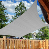 Mountview Sun Shade Sail Cloth Canopy Grey-1910112908646420487