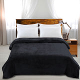 DreamZ 320GSM 220x240cm Ultra Soft Mink Dark Grey Queen-1919892913475686407