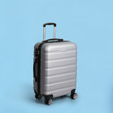 Slimbridge 24" Luggage Case Suitcase Silver 24 inch-1910112837691379719