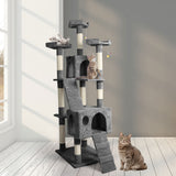 PaWz 184cm Cat Trees Scratching Post Grey-1910113147289735175