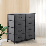 Levede Storage Cabinet Tower Chest Dark Grey-1917016725627473927