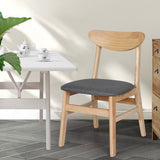 Levede 4xDining Chairs Kitchen Chair Clear 4Pack-1910113288872660999