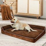 Pawz Orthopedic Dog Bed XXL Coffee-1937319802930597895