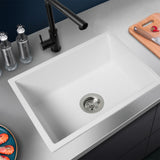 Granite Kitchen Sink Laundry Stone Sinks White-1910112826006048775