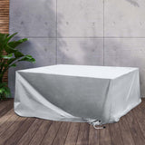 Marlow Outdoor Furniture Cover Waterproof Silver 15cm-1927582206033793031