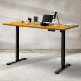 Levede Motorised Standing Desk Height 120cm Natural 800x 1.5MM-1910112992444420103