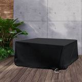 Marlow Outdoor Furniture Cover Garden Black 10cm Extension-1910112913738305543