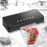 TOQUE Food Vacuum Sealer Machine Fresh Black-1820268834741948423