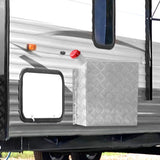 Manan Caravan Diesel Heater Tank Cover Silver-1910113261391581186