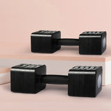 Centra A Pair 2.8KG-10KG Dumbbells Black-1937319780113584134