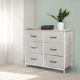 Levede Storage Cabinet Tower Chest Beige-1917016725166100486