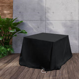 Marlow Outdoor Furniture Cover Garden Black 90CM-1910112915537661959
