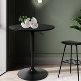 Levede Bar Table Swivel Gas Lift Counter Black-1910113294966984711