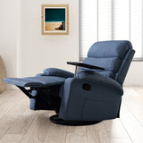 Levede Massage Chair Recliner Chairs Blue-1910112921329995783
