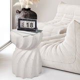 Levede Side Table End Terrazzo Hourglass-1910113292962107399