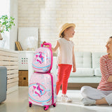 BoPeep 16''13'' 2PCS Kids Luggage Set Unicorn-1910113157754523655