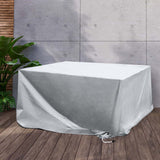 Marlow Outdoor Furniture Cover Waterproof Silver 30cm Extension-1927582205723414535