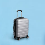 Slimbridge 20" Carry On Luggage Case Silver 20 inch-1910112836454060039