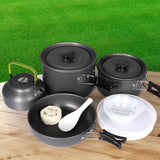 Toque 16Pcs Camping Cookware Set Outdoor-1910113247244193799