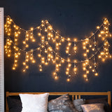 LED Curtain Fairy String Lights Wedding Warm White 500 LED-1910113305410801671