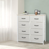 Levede Storage Cabinet Tower Chest Beige-1917016725468090374