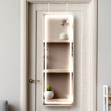 Levede Mirror Jewellery Cabinet Touch-1917016724222382086