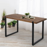 Levede Dining Table Industrial Wooden-1910113284334424071