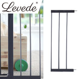 Levede Baby Safety Gate Adjustable Pet Black 20cm Extension-1910113187336949767